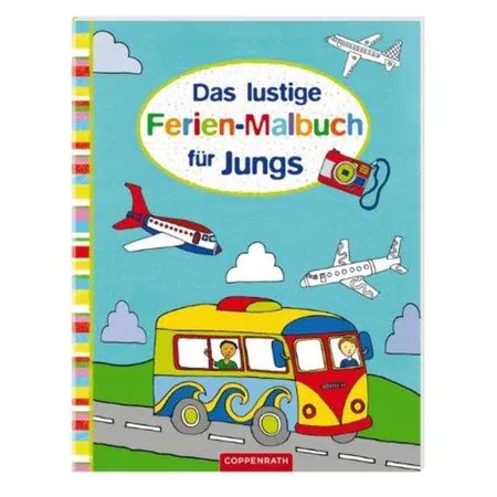 Spiegelburg Das lustige Ferien Malbuch für Jungs duo shop de