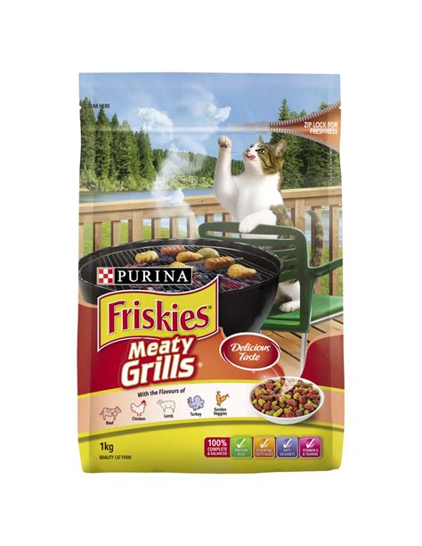 Friskies Adult Cat Food Meaty Grill Kg X