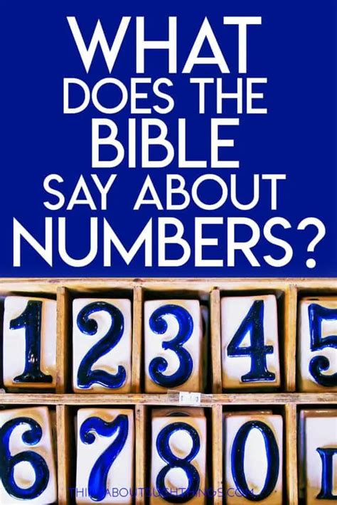 Significant Numbers In The Bible Churchgists