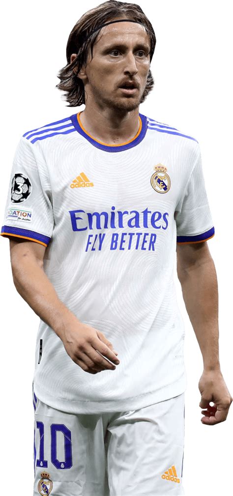 Luka Modric Real Madrid football render - FootyRenders