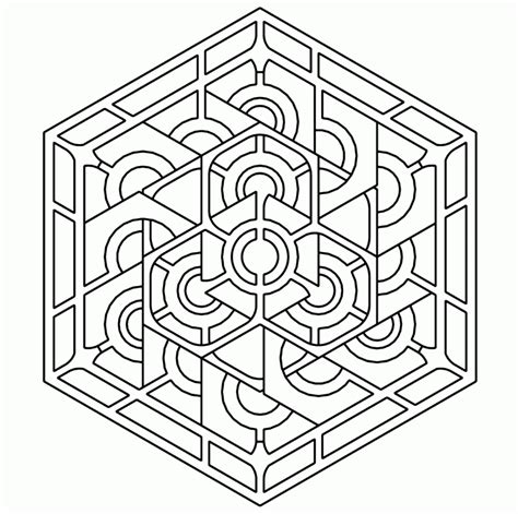 3d Adult Coloring Pages