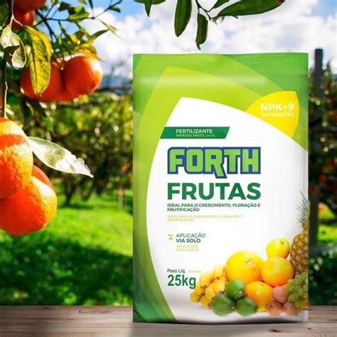 Fertilizante Adubo Forth Para Frutas Kg Frete Gr Tis