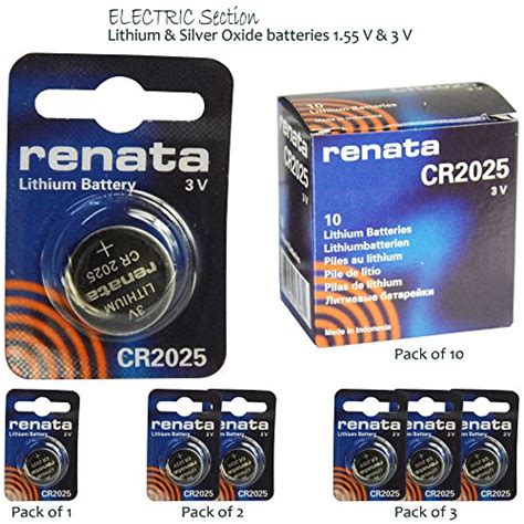 Buy GENUINE RENATA LITHIUM BATTERIES SILVER OXIDE WATCH BATTERY CELL