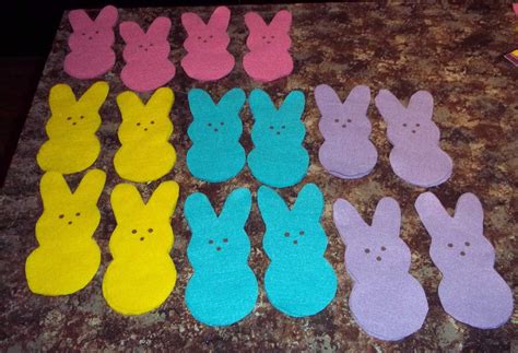 Peeps Bunny Template