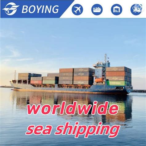 Cheapest 20FT 40FT FCL Sea Shipping Containers Professional Sea