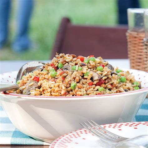 Chilled Wild Rice And Pesto Medley Recipe