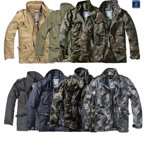 BRANDIT M65 STANDARD JACKET Military Patrol Mens Tactical Parka Water