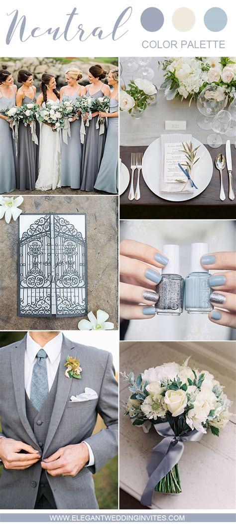 Swoon Worthy Neutral Wedding Color Palette Ideas