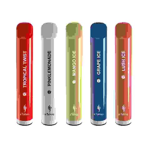 E Taboo The Best Full Body Glow Disposable Vape Manufacturer