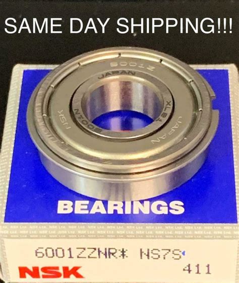 Zz Nr Nsk Shielded Bearing With A Snap Ring X X Mm