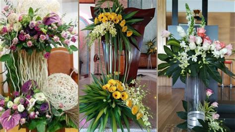 Latest Demanding Attractive Trending Modern Church Flower Arrangement