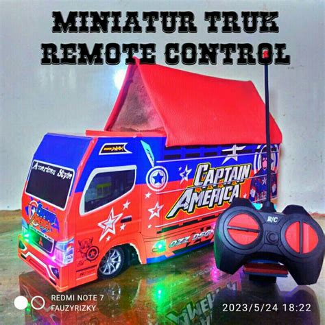 Jual Promo Miniatur Truk Oleng Mobil Remot Control Full Lampu Dan