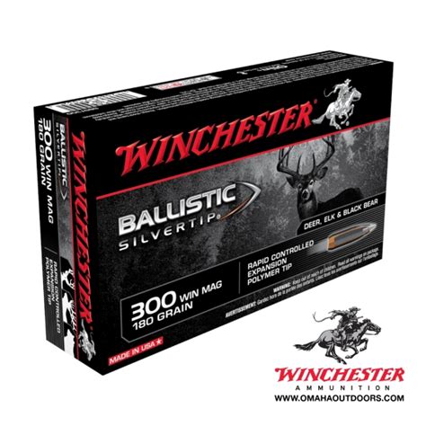 Winchester Ballistic Silvertip 300 Win Mag 180 Grain Omaha Outdoors