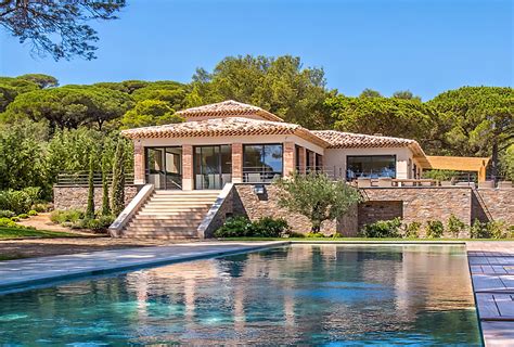 Saint Tropez Les Salins Villa Exceptionnelle Avec Vue Mer