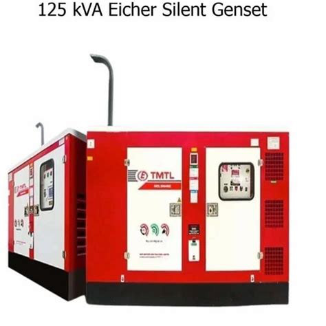 Eicher 125 Kva Genset At Rs 945000 Eicher Dg Set In Hubli Id