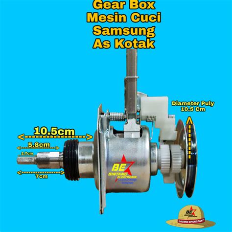 Jual Gear Box Mesin Cuci Samsung Otomatis As Kotak Gearbox 1 Tabung