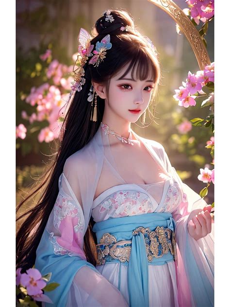 Hanfu Beauty Beauty Illustration