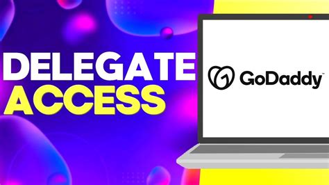 How To Manage Delegate Access Settings On Godaddy Easy And Quick YouTube