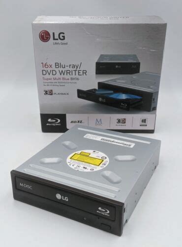 Lg Super Multi Blue Internal Sata X Blu Ray Disc Rewriter Bh Ns