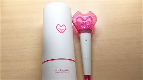 Unboxing SNSD Official Lightstick YouTube