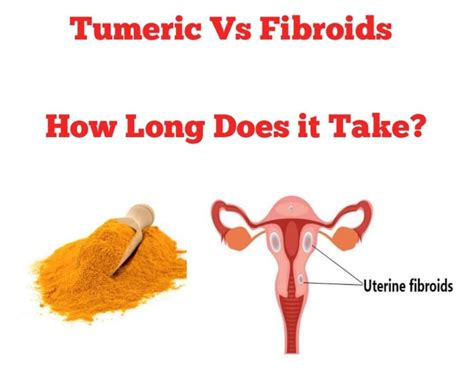 How Long Does It Take Turmeric To Shrink Fibroids Public Health