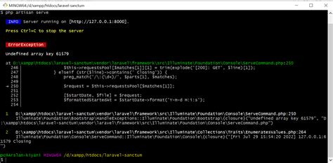 Php Artisan Serve In Laravel Dev Solutions