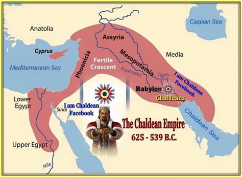 Map of the Chaldean Empire