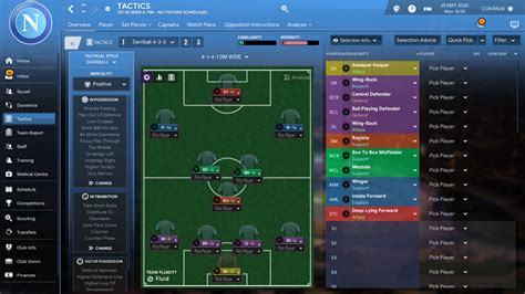 Napoli Overview Football Manager Screenshots