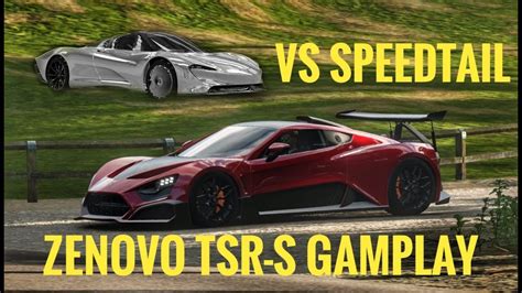 Forza Horizon Zenvo Tsr S Gameplay Vs Mclaren Speedtail Youtube