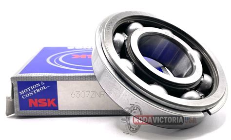 Nsk Japan Znr Snap Ring Deep Groove Ball Bearing X X Mm