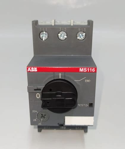 Disjuntor Motor Faixa 25 32a Ms116 32 1sam250000r1015 Abb Frete Grátis