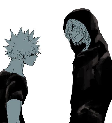 Bakugou Katsuki And Shigaraki Tomura Dibujos Bonitos Personajes De