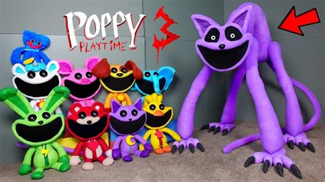 Poppy Playtime Chapter 3 Monster Catnap Boss Fight Smiling