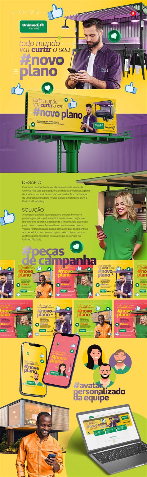 Campanha De Vendas Unimed Alto Vale On Behance