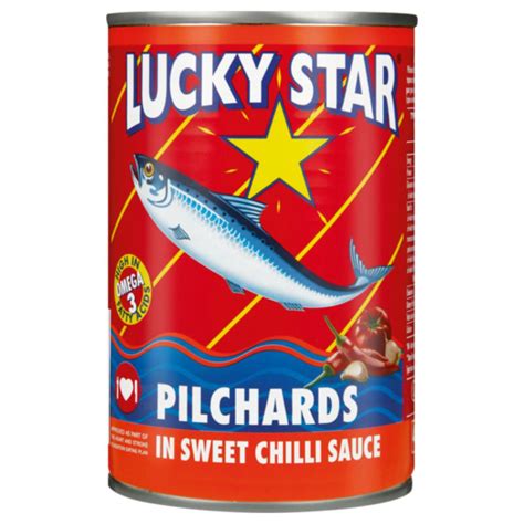 Lucky Star Pilchards In Sweet Chilli Sauce 400gr Superb Hyper