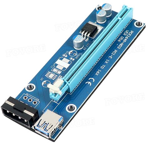 Pci E Extender Riser Card Ver X To X Usb Sata S Kapasi