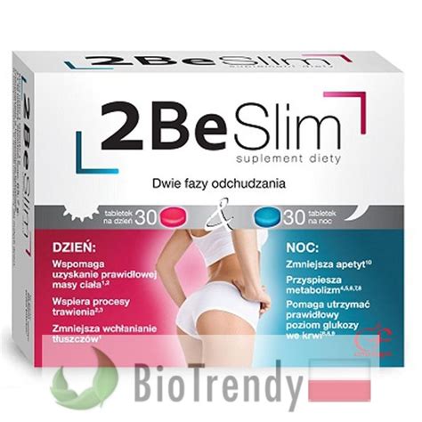 2Be Slim Tabletki Na Odchudzanie BioTrendy Personal Care Person