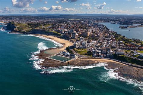 Aerial Stock Image Newcastle Nsw