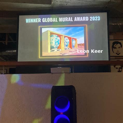 Leon Keer Winner Best Global Mural Dutch Street Art Awards 2023