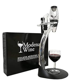 Goods Gadgets Weinbelüfter Magic Decanter Deluxe mit Ständer Wein