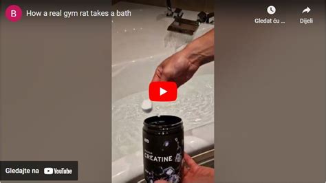 How A Real Gym Rat Takes A Bath Bodybuilding Wizard