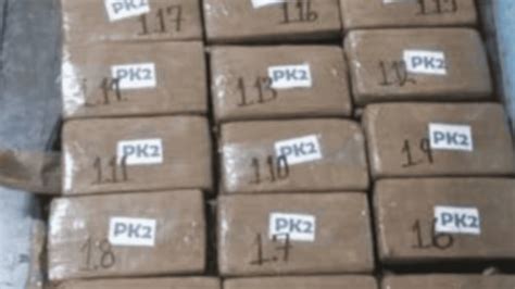 Confiscan más de 100 kg de cocaína y media tonelada de marihuana en