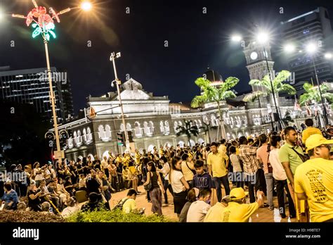 Kuala Lumpur Malaysia Nd Nov Malaysian Bersih Supporters