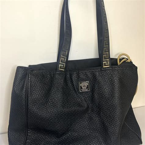 Versace Parfum Tote Bag Gymbeach Great Condition Depop