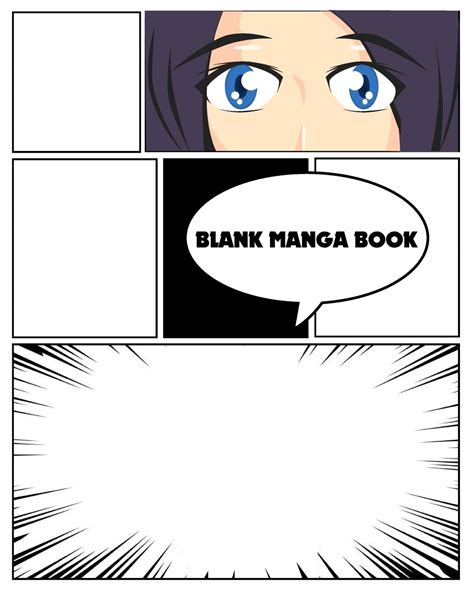 Blank Manga Panels