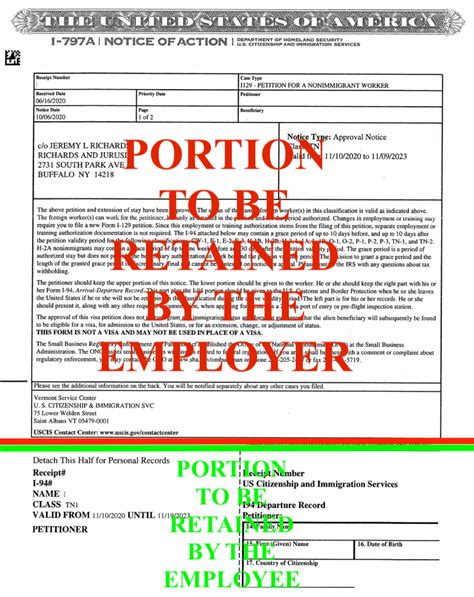 Employer Guide Sharing Form I 797 Notice With Employees