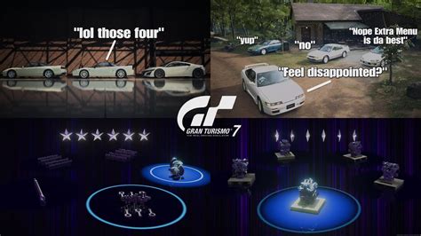 Gran Turismo 7 GT Cafe Extra Menu No 10 Honda NSX No 11 Nissan