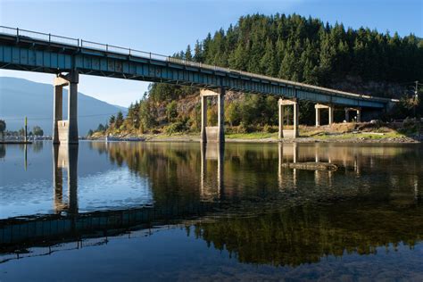 R W Bruhn Bridge Replacement Update News District Of Sicamous