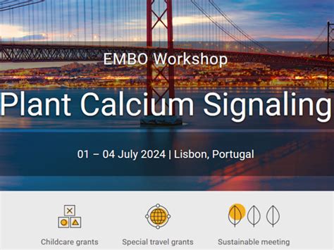 Embo Workshop Plant Calcium Signaling Instituto Gulbenkian De Ci Ncia