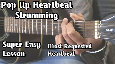 Heartbeat Lesson 5 Pop Up Heartbeat Strumming Guitar Adda Youtube